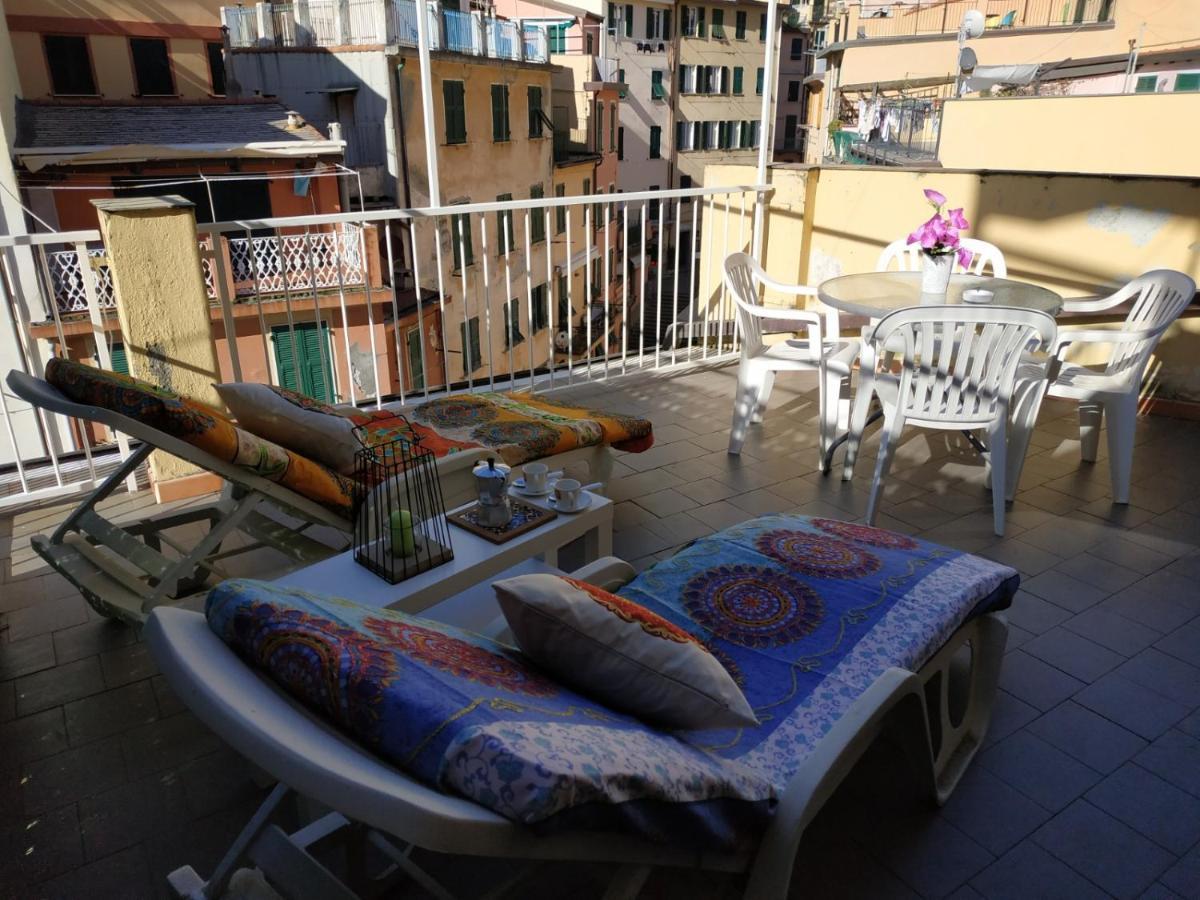 Shanti 1 - Terrace Apartment Riomaggiore Exterior foto